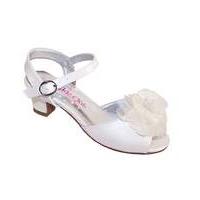 sparkle club ivory sandals