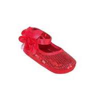 Sparkle Club Red Softsole Baby Shoes