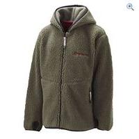 sprayway boys rebel sherpa fleece jacket size 10 colour khaki