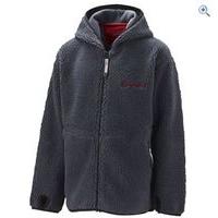 sprayway boys rebel sherpa fleece jacket size 10 colour graphite