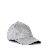 SPRUNG GREY FAUX SUEDE CAP