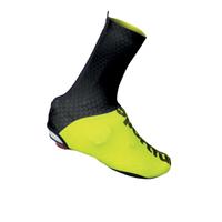 Sportful Lycra Shoe Covers - Black/Yellow - L