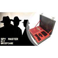 Spy Master Briefcase Black Spy kit