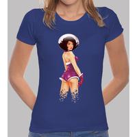 Space Girl Retro Pin Up