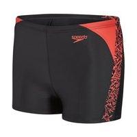 Speedo Endurance 10 Boom Splice Aquashort - Boys - Black/Red