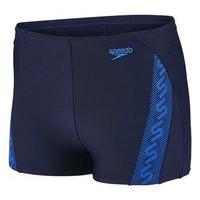 Speedo Monogram Aqua Swim Shorts - Boys - Navy/Blue