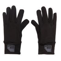 sprayway womens touchscreen grip gloves black
