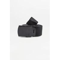 Sporty Black Slider Belt, BLACK