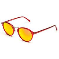 Spektre Sunglasses Audacia AD07C/Red Transparent (Orange Mirror)