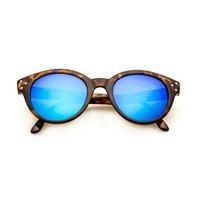 spektre sunglasses vitesse vth3tortoise matte blue mirror