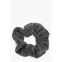 Sparkly Glitter Scrunchie - black