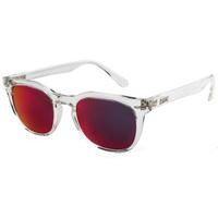 spektre sunglasses memento audere semper transparent red mirror