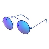 spektre sunglasses metallo rotondo blue blue mirror