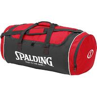 spalding tube large sport bag redblackwhite