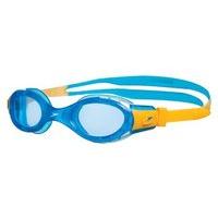 Speedo Futura Biofuse Swimming Goggles - Youth Blue/Yellow - Blue Tint
