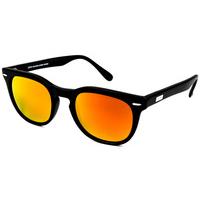 Spektre Sunglasses Memento Audere Semper Black (Orange Mirror)