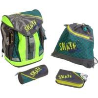 Spiegelburg School Satchel Flex Style fluorescent Skateboarding