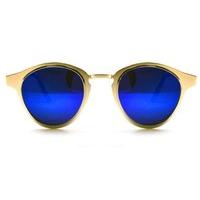 Spitfire Sunglasses Warp Gold/Silver/Blue Mirror