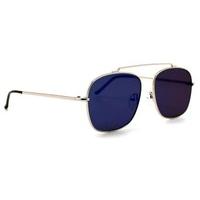 Spitfire Sunglasses Beta Matrix Silver/Blue Mirror