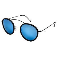 Spektre Sunglasses Metro 2 Black/Black (Blue Mirror)
