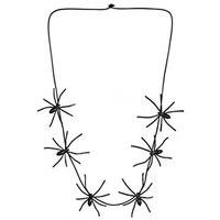 Spiders Necklaces 60cm Halloween Jewellery For Fancy Dress Costumes