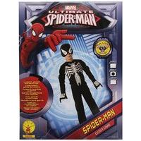 spiderman costume medium 5 6 years black