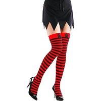 Spider Over Knee Socks 70 Den Accessory For Halloween Fancy Dress