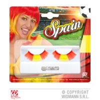 spain flag eyelashes