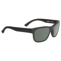 spy sunglasses hunt polarized matte black happy grey green polar