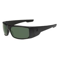 Spy Sunglasses KONVOY Matte Black-Happy Grey Green
