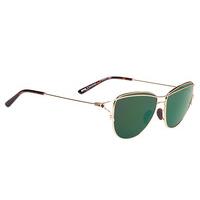Spy Sunglasses MARINA Gold/Gold - Happy Bronze W/ Emerald Spectra