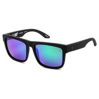 Spy Sunglasses DISCORD Polarized Matte Black- Happy Bronze Polar W/ Green Spectra