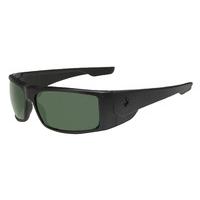 Spy Sunglasses KONVOY Polarized Matte Black-Happy Grey Green Polar