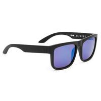 Spy Sunglasses DISCORD Polarized Matte Black - Happy Bronze W/ Blue Spectra