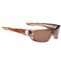 Spy Sunglasses DIRTY MO Polarized Brown Stripe Tort W/Signature-Happy Bronze Polar