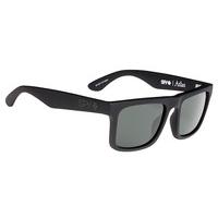 spy sunglasses atlas polarized soft matte black happy gray green polar