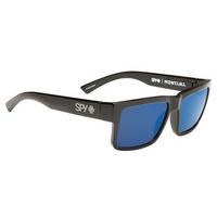 Spy Sunglasses MONTANA BLACK - HAPPY GRAY GREEN POLOR W/ BLUE SPECTRA