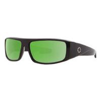 Spy Sunglasses LOGAN Polarized Matte Black-Happy Bronze Polar W/Green Spectra