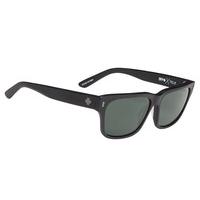 Spy Sunglasses TELE Polarized MATTE BLACK - HAPPY GREY GREEN