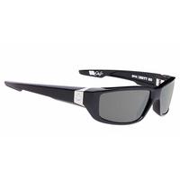 Spy Sunglasses DIRTY MO Polarized Black W/Signature-Happy Grey Green Polar