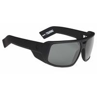 Spy Sunglasses TOURING Polarized Soft Matte Black-Happy Grey Green Polar