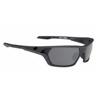 spy sunglasses quanta matte black ansi rx gray polar
