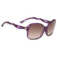 spy sunglasses fiona soft matte purple tort happy bronze fade