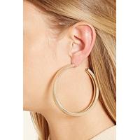 spiral etched hoop earrings