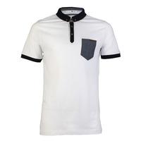 span optic white polo shirt d code