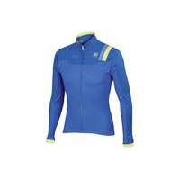 Sportful BodyFit Pro Windstopper Softshell Jacket | Blue/Yellow - XXL