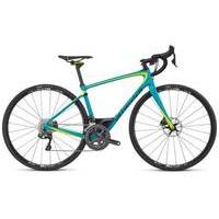 Specialized Ruby Expert Ultegra Di2 2017 Womens Road Bike | Black/Light Green - 58cm