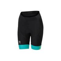 sportful womens bodyfit pro waist short blacklight blue xl