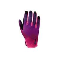 specialized womens lodown full finger glove pink xl