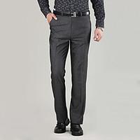 Spring and summer middle-aged middle-aged men#39;s casual pants, trousers, slacks straight dad installed business